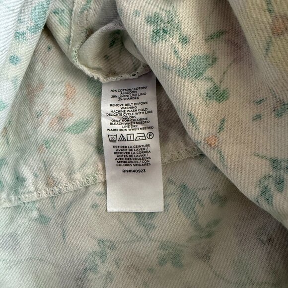 LOFT Size 6 Floral Skirt - Picture 3 of 5